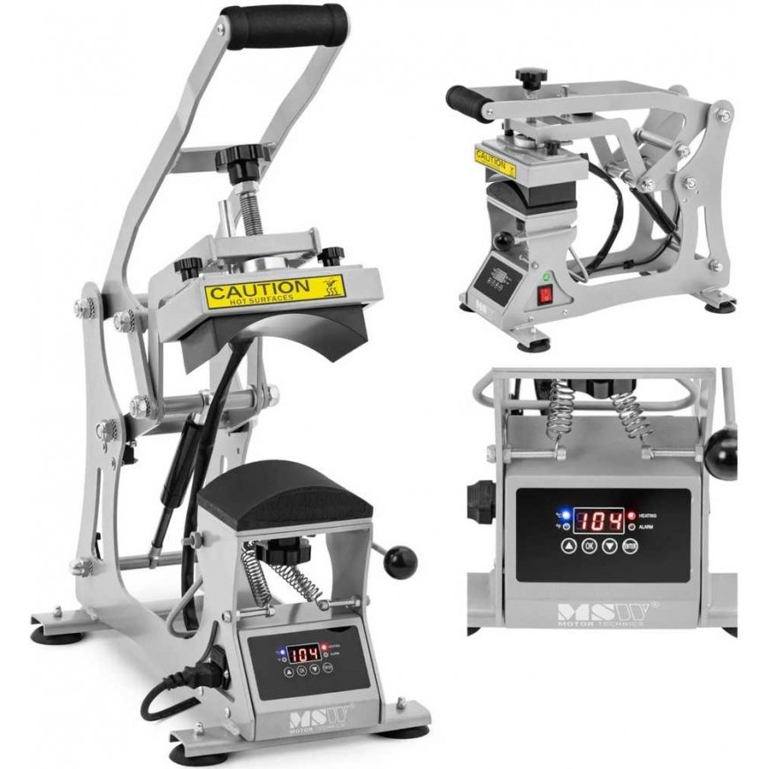 MSW Heat Transfer Press for Baseball Caps and Hats LCD 0-250C