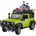 Klocki konstrukcyjne CaDA Duży samochod terenowy 2w1 Suzuki Jimny green auto Off Roader terenówka 1803 elementy