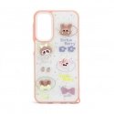 Samsung Galaxy A15 EPOXY CARTOON COVER White Pink Samsung Galaxy A15 EPOXY CARTOON COVER White Pink