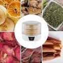 TZS First Austria Food Dehydrator, 380W Max, 5 Round Layer, Digital Timer+Temp FA-5126-8