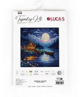luca S Petit Point set spring night 15x15cm SG701