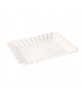 Ducale Rectangular Tray - White, 35 x 26 cm
