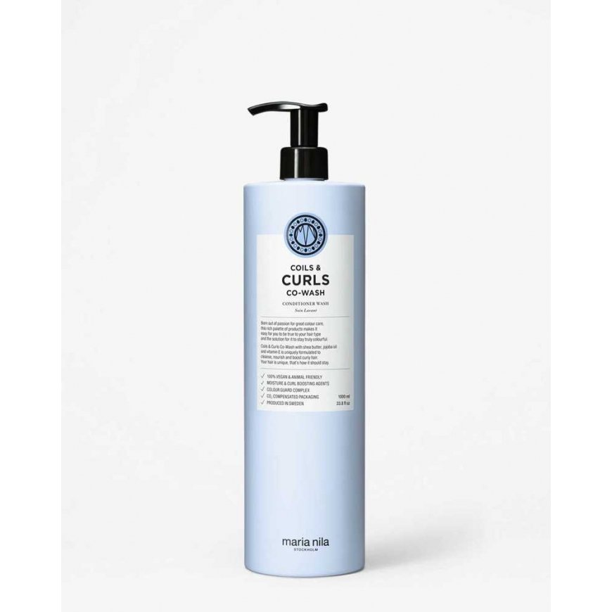Maria Nila Coils & Curls co-wash, 1000 ml – 4