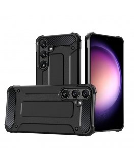 Hybrid Armor case for Samsung Galaxy S24+ armored - black