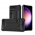Hybrid Armor case for Samsung Galaxy S24+ armored - black Hybrid Armor case for Samsung Galaxy S24+ armored - black