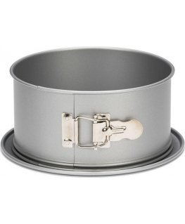 High rim shape Patisse 18 x 9 cm steel silver