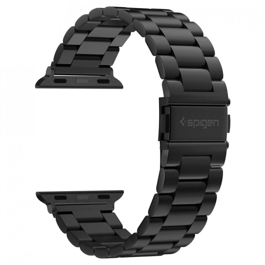 Spigen Modern Fit Grupa Melns Nerūsējošs tērauds – 5
