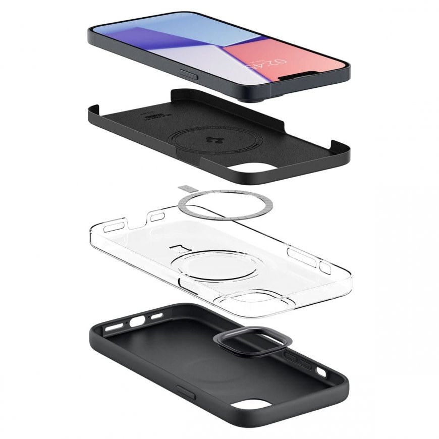 Spigen ACS04920 mobilo telefonu apvalks 17 cm (6.7") Aploksne Melns – 3