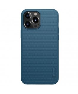 Nillkin Super Frosted Shield Pro durable case, cover for iPhone 13 Pro Max, blue