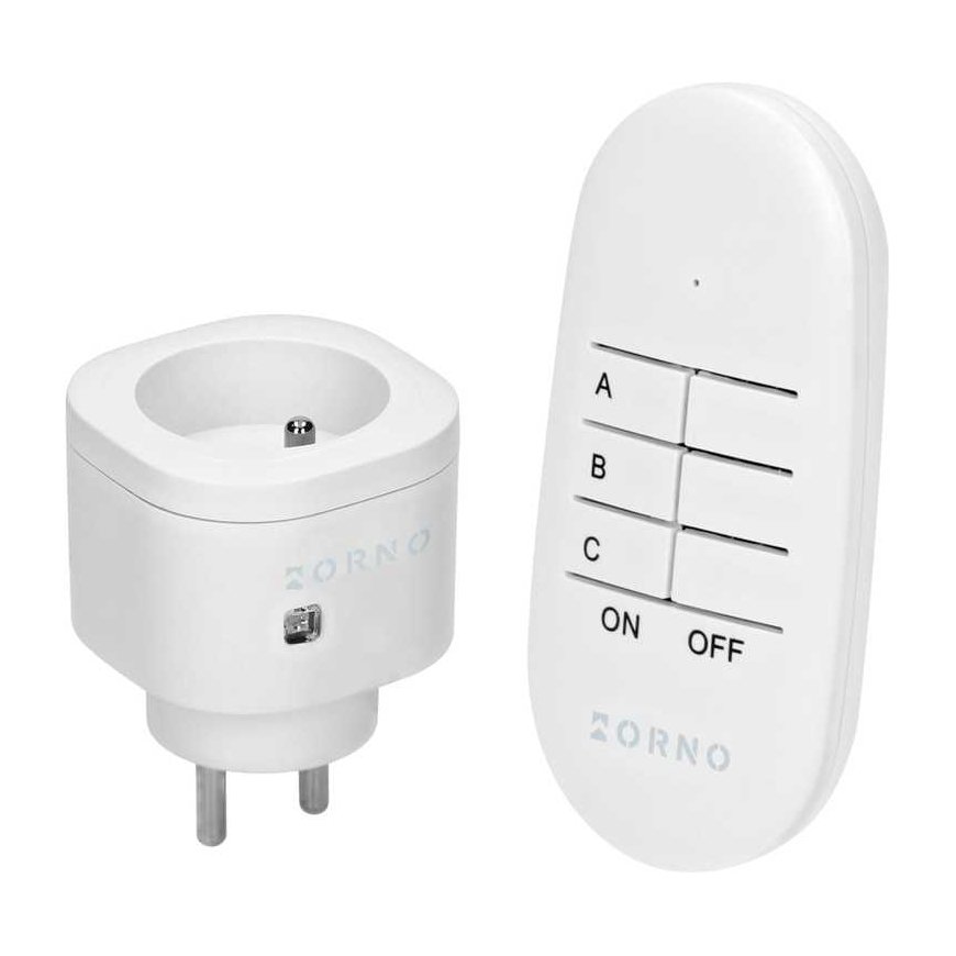Orno 1 + 1 remote controlled