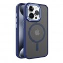Apple iPhone 15 DUAL METAL FRAME MAGSAFE CASE Blue Apple iPhone 15 DUAL METAL FRAME MAGSAFE CASE Blue