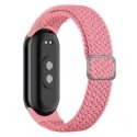 Universal Mi Band 8 wristband bracelet Braided fabric strap Pink Universal Mi Band 8 wristband bracelet Braided fabric strap Pink