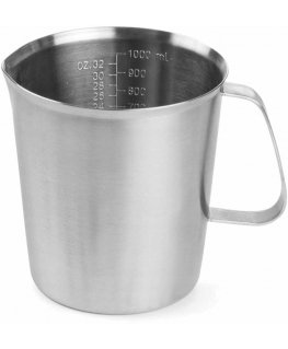 Steel jug with measuring scale 0.5L HENDI