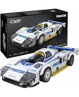 Klocki konstrukcyjne CaDA samochód sportowy balta Mazda 787B 242 elementy