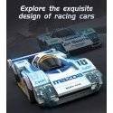 Klocki konstrukcyjne CaDA samochod sportowy white Mazda 787B 242 elements