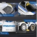 Klocki konstrukcyjne CaDA samochód sportowy balta Mazda 787B 242 elementy Klocki konstrukcyjne CaDA samochód sportowy balta Mazda 787B 242 elementy
