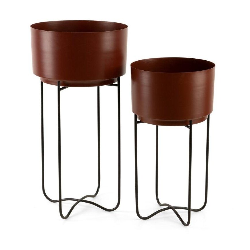 Eurofirany WY / FLOWER / 206 SET BROWN + CZAR / X2 – 3