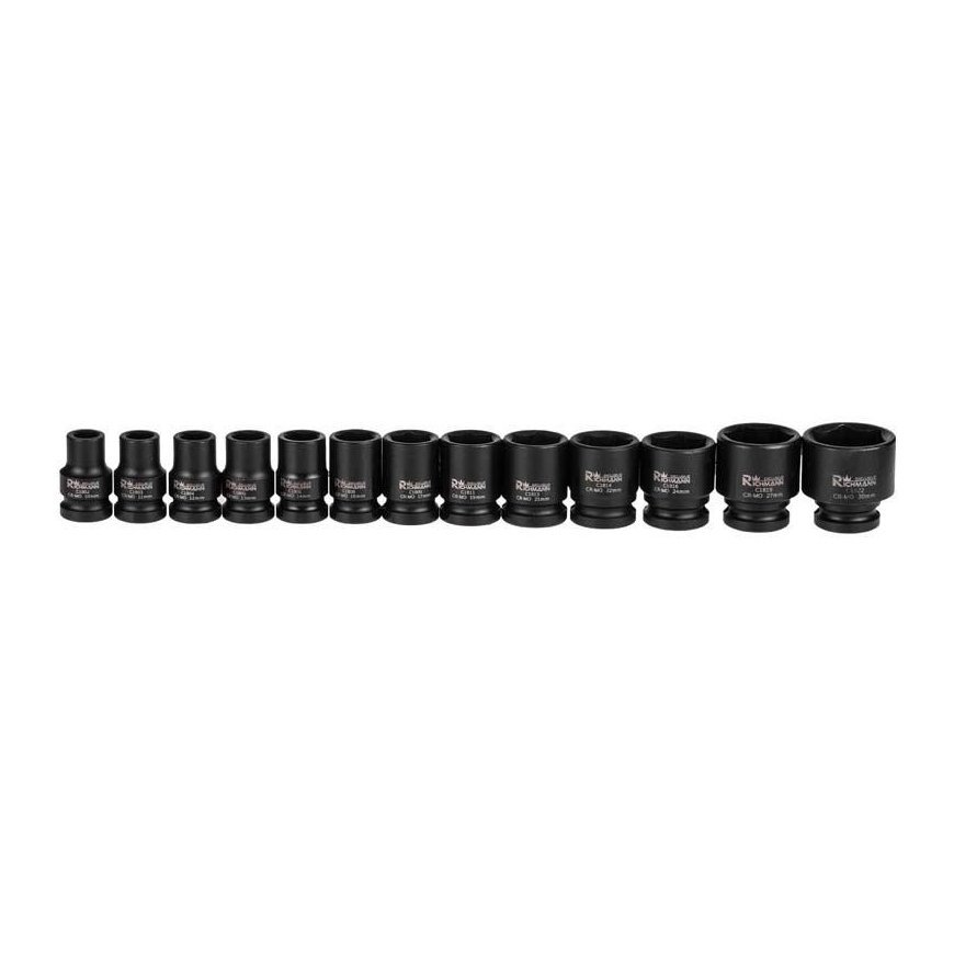 Pesso Set of short impact heads Richmann C4021, 1/2, 13 pcs. – 3