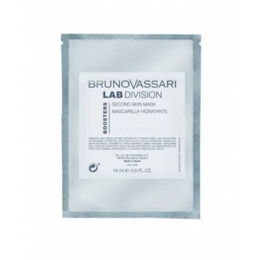 Set, Bruno Vassari, Lab Division, Hyaluronic Acid, Hydra-nourishing, Peel-Off Mask, For Face, 5 pcs, 18 ml