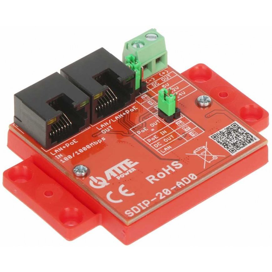 POWER ADAPTER POE SDIP-20-AD0 ATTE