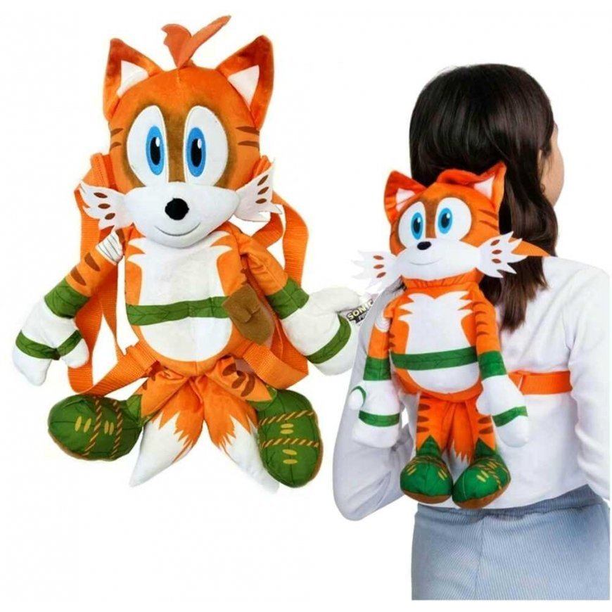Prime Pluszowa mascotka plecak Sonic Prime