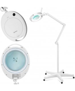 Physa Kosmetinė didinamoji lempa su padidinamuoju stiklu, mobili, 5 dpi, 60x LED sk. 127 mm
