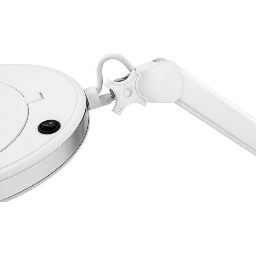 Physa Cosmetic magnifying lamp with magnifying glass, mobile, 5 dpi, 60x LED dia. 127 mm – 2