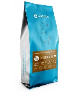 LINCOLN Ultra premium Adult Small lamb with rice - dry dog food - 12kg