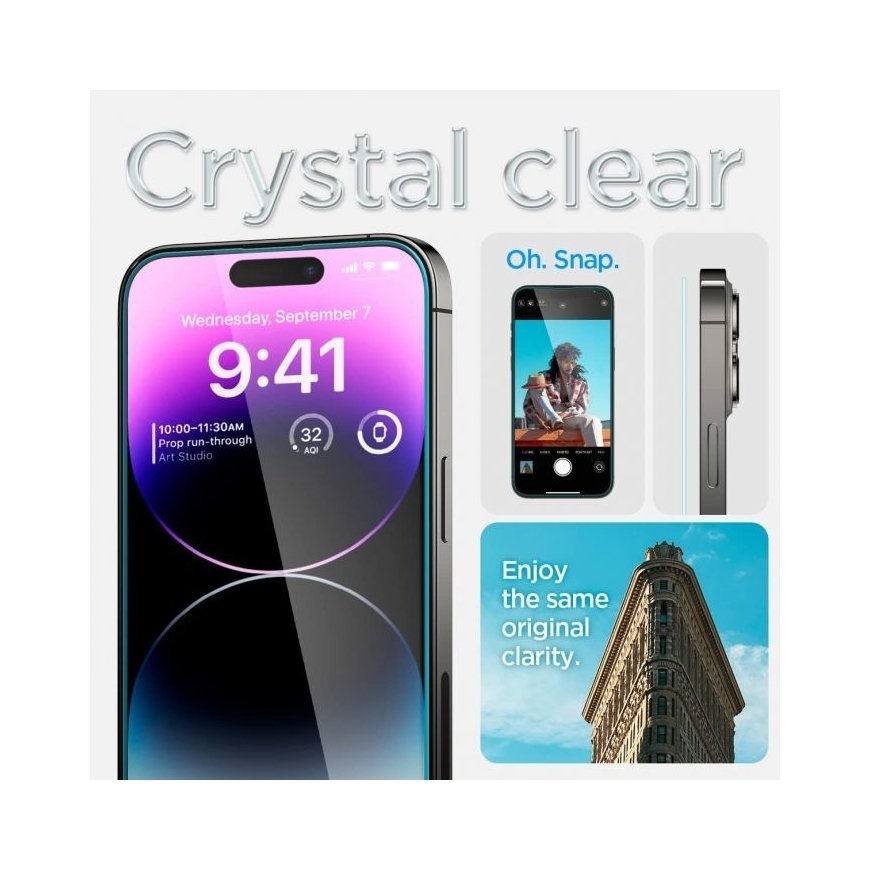 Spigen Glas tR Slim HD Selge ekraanikaitse Apple 1 tk – 4
