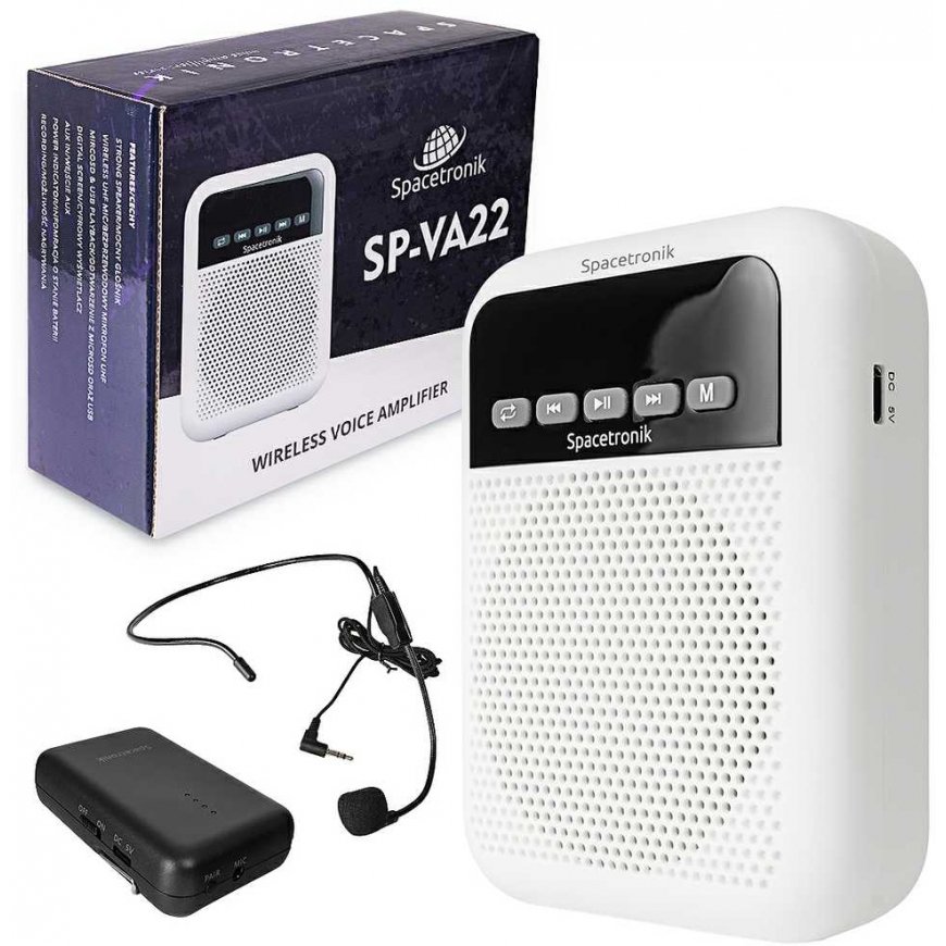 Spacetronik SP-VA22 UHF wireless voice amplifier