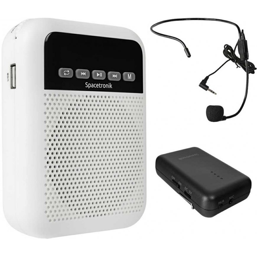 Spacetronik SP-VA22 UHF belaidis balso stiprintuvas – 2