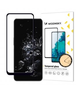 Wozinsky Full Glue Tempered Glass Full Screen Tempered Glass for OnePlus 10T / OnePlus Ace Pro 9H Full Screen with Black Frame