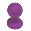 Phone holder with a round head - purple Phone holder with a round head - purple