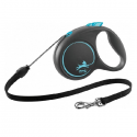 Inertia leash for dogs - Trixie Flexi BLACK DESIGN, cord leash, Inertia leash for dogs - Trixie Flexi BLACK DESIGN, cord leash,