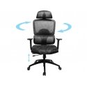 Sandberg 640-96 žaidimų kėdė Universali kompiuterinių žaidimų kėdė Paminkštinta sėdynė Juoda, Pilka Sandberg 640-96 žaidimų kėdė Universali kompiuterinių žaidimų kėdė Paminkštinta sėdynė Juoda, Pilka