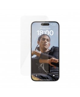 PanzerGlass SAFE. by ® Screen Protector iPhone 15 Pro | Ultra-Wide Fit