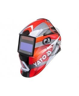 Yato YT-73921 welding mask/helmet Welding helmet with auto-darkening filter Black, Red, Silver
