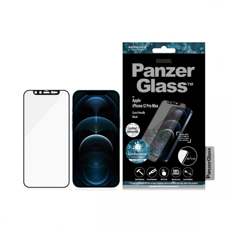 PanzerGlass 2718 Matkapuhelimen näyttö- ja taustasuoja Kirkas näytönsuoja Apple 1 kpl – 3