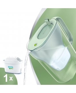 Brita 1052237 water filter Pitcher water filter 2.4 L Green, Transparent