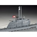 Revell U-Boot Typ XXI U 2540 &Interieur Zemūdenes modelis Montāžas komplekts 1:144 Revell U-Boot Typ XXI U 2540 &Interieur Zemūdenes modelis Montāžas komplekts 1:144