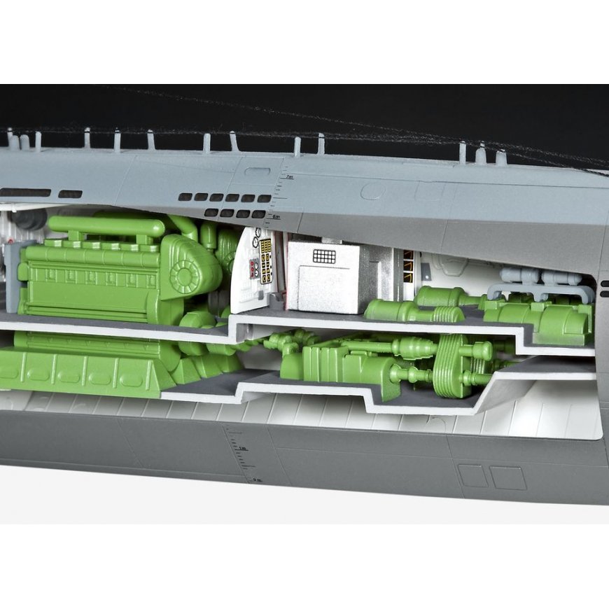 Revell U-Boot Typ XXI U 2540 &Interieur Submarine model Сборочный комплект 1:144 – 3