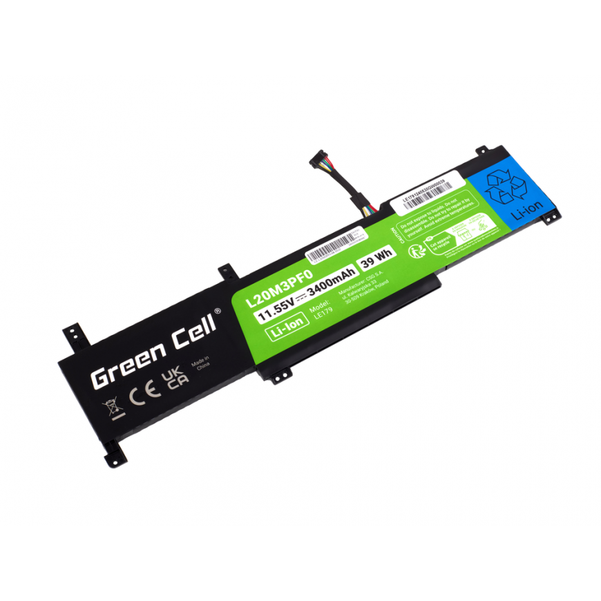 Green Cell Battery Green Cell L20M3PF0 Lenovo Ideapad 3-14ITL6 15ITL6 17ITL6 S14 V14 15 17 G2 G3 – 2