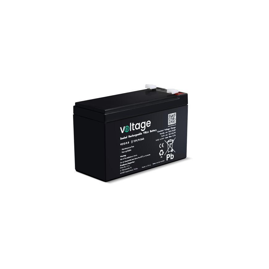 Akumuliatorius AGM Voltage 12V 9Ah VE12-9.0 – 4