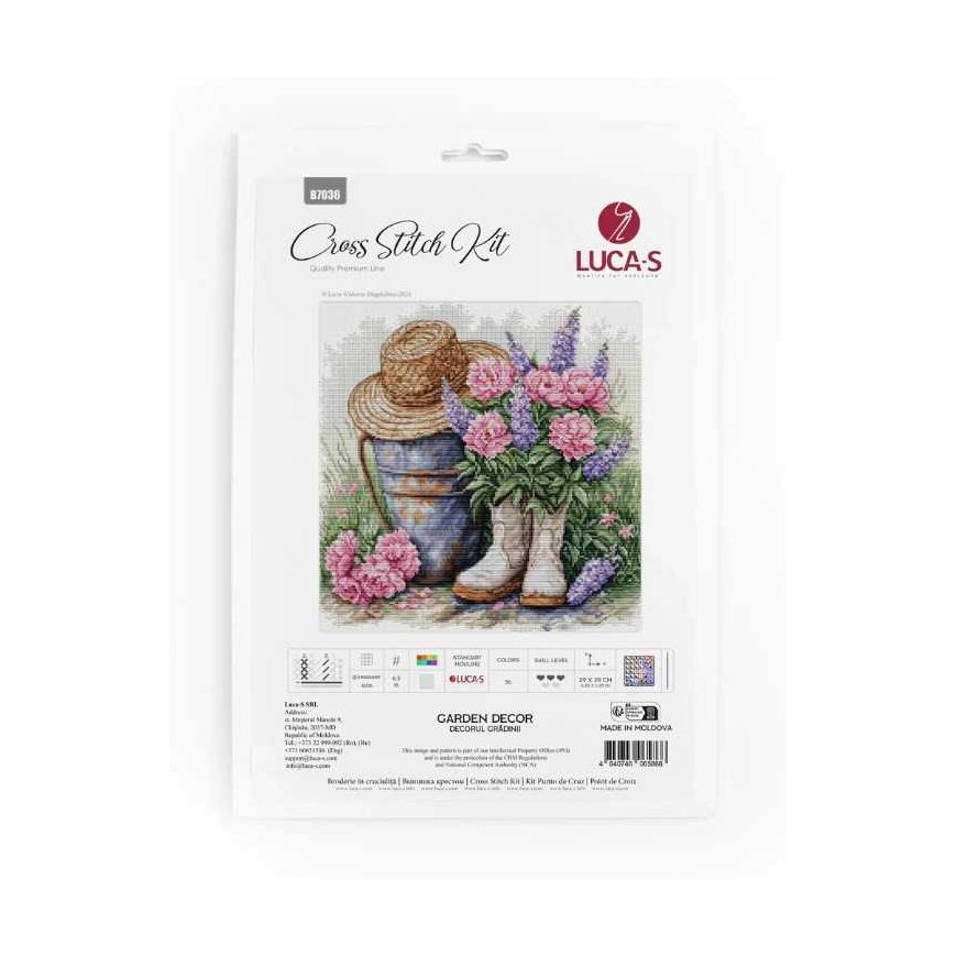luca S Embroidery kit 29x29cm SB7036 – 2