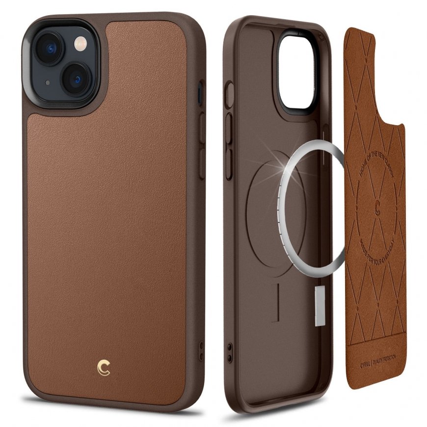 Spigen ACS04947 mobilo telefonu apvalks 17 cm (6.7") Aploksne Brūns