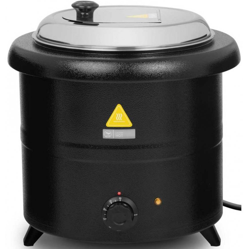 Royal Catering Thermos kettle, electric soup pot, 13 l, 600 W, black – 2