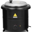 Royal Catering Termoso katilas, elektrinis sriubos puodas, 13 l, 600 W, juodas Royal Catering Termoso katilas, elektrinis sriubos puodas, 13 l, 600 W, juodas