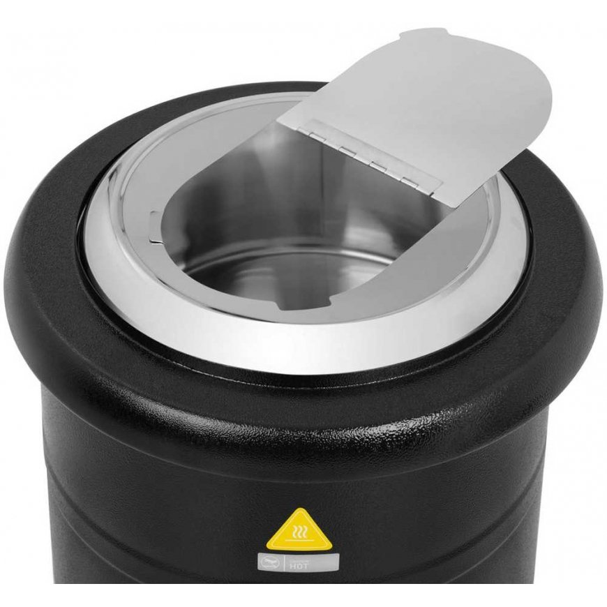 Royal Catering Thermos kettle, electric soup pot, 13 l, 600 W, black – 5