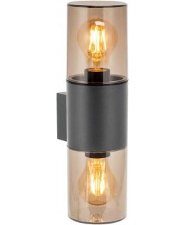 Wall lamp Orno SALVIA oprawa ogrodowa, 2xE27, max. 2x15W, IP54, gray