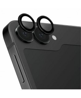 Uniq Optix Auminium Tempered Glass for Lens with Applicator for Samsung Galaxy Z Flip 6 - Black